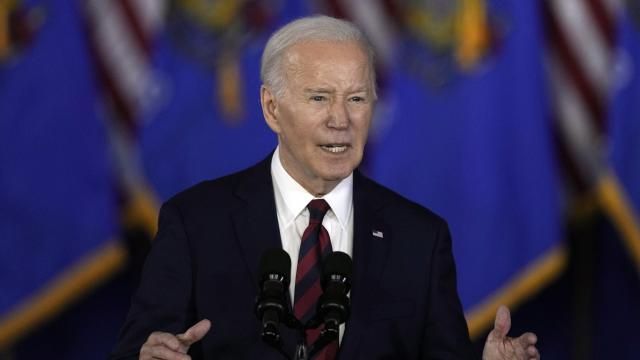 President Joe Biden speaks at the Pieper-Hillside Boys & Girls Club Wednesday, March 13, 2024, in Milwaukee. (AP Photo/Morry Gash) President Joe Biden speaks at the Pieper-Hillside Boys & Girls Club Wednesday, March 13, 2024, in Milwaukee. (AP Photo/Morry Gash)