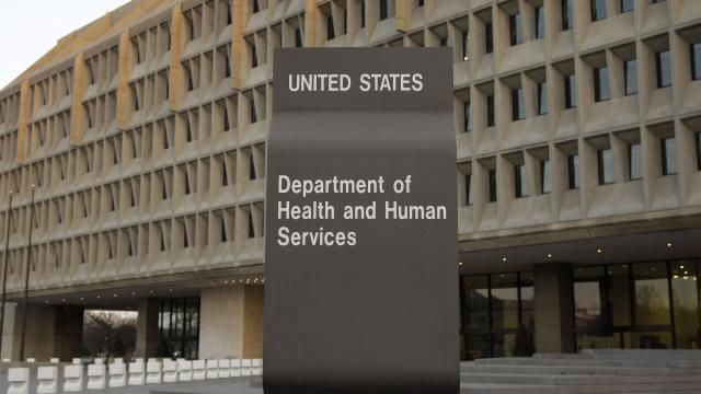 FILE - The U.S. Department of Health and Human Services building is seen, April 5, 2009, in Washington. The federal government requires every state to recover money from the assets of dead people who, in their final years, relied on Medicaid for long-term care. Now, critics want the federal government to stop doing that because, they say, the program collects a bit of money from the poorest people. (AP Photo/Alex Brandon, File) FILE - The U.S. Department of Health and Human Services building is seen, April 5, 2009, in Washington. The federal government requires every state to recover money from the assets of dead people who, in their final years, relied on Medicaid for long-term care. Now, critics want the federal government to stop doing that because, they say, the program collects a bit of money from the poorest people. (AP Photo/Alex Brandon, File)