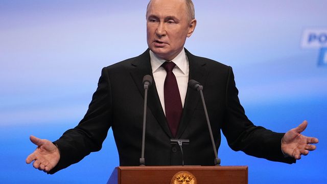 Putin wins fifth term with record number of votes after leading harshest crackdown since the Soviet era 