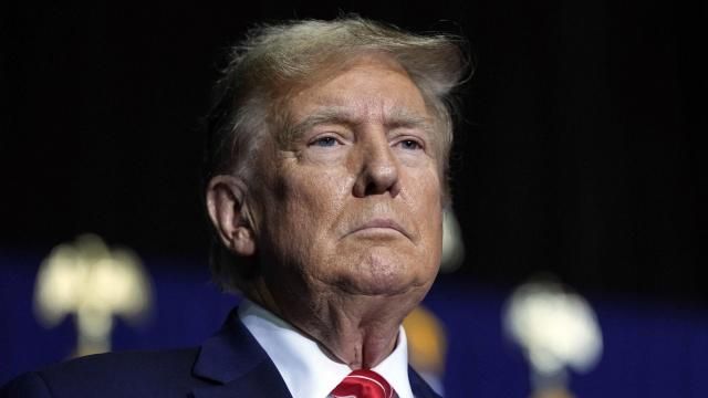 FILE - Republican presidential candidate former President Donald Trump speaks at a campaign rally, March 9, 2024, in Rome Ga. Trump's lawyers kept pressing an appellate court Wednesday, March 20, to excuse him from covering a $454 million fraud lawsuit judgment for now, saying he'd suffer “irreparable harm" before his appeal is decided. (AP Photo/Mike Stewart, File) FILE - Republican presidential candidate former President Donald Trump speaks at a campaign rally, March 9, 2024, in Rome Ga. Trump's lawyers kept pressing an appellate court Wednesday, March 20, to excuse him from covering a $454 million fraud lawsuit judgment for now, saying he'd suffer “irreparable harm" before his appeal is decided. (AP Photo/Mike Stewart, File)