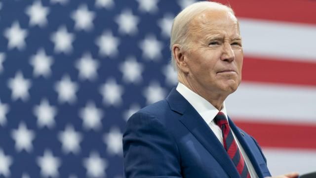 President Joe Biden delivers remarks during a campaign event with Vice President Kamala Harris in Raleigh, N.C., Tuesday, March 26, 2024. Voting ends Saturday in North Dakota’s Democratic presidential primary, with President Joe Biden looking to add the state’s handful of delegates to his insurmountable lead for the party’s nomination. The party-run contest rounds out the busiest month of voting on the presidential primary calendar, with 30 states, plus the District of Columbia and several U.S. territories all holding primaries and caucuses in the last 30 days. (AP Photo/Stephanie Scarbrough) President Joe Biden delivers remarks during a campaign event with Vice President Kamala Harris in Raleigh, N.C., Tuesday, March 26, 2024. Voting ends Saturday in North Dakota’s Democratic presidential primary, with President Joe Biden looking to add the state’s handful of delegates to his insurmountable lead for the party’s nomination. The party-run contest rounds out the busiest month of voting on the presidential primary calendar, with 30 states, plus the District of Columbia and several U.S. territories all holding primaries and caucuses in the last 30 days. (AP Photo/Stephanie Scarbrough)