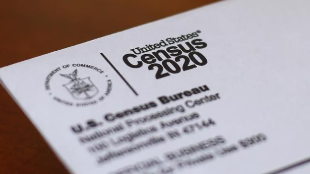 FILE - An envelope containing a 2020 census letter mailed to a U.S. resident is seen, April 5, 2020, in Detroit. For the first time in 27 years, the U.S. government on Thursday, March 28, 2024, changed how it categorizes people by race and ethnicity, an effort that federal officials believe will more accurately count residents who identify as Hispanic and of Middle Eastern and North African heritage. (AP Photo/Paul Sancya, File)