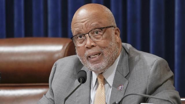 FILE - Representative Bennie Thompson, D-Miss., talks during a hearing on Capitol Hill, Jan. 10, 2024, in Washington. Two Republicans will compete on Tuesday, April 2, for the right to challenge Thompson, a16-term Democratic incumbent, in Mississippi's second congressional district. (AP Photo/Mariam Zuhaib, File) FILE - Representative Bennie Thompson, D-Miss., talks during a hearing on Capitol Hill, Jan. 10, 2024, in Washington. Two Republicans will compete on Tuesday, April 2, for the right to challenge Thompson, a16-term Democratic incumbent, in Mississippi's second congressional district. (AP Photo/Mariam Zuhaib, File)