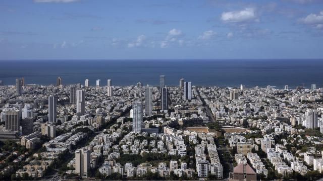 FILE - A general view shows the center of Tel Aviv, Israel, Thursday, Dec. 2, 2021. Prime Minister Benjamin Netanyahu has vowed to shut down Al Jazeera’s operations in Israel, calling it a “terror channel” that spreads incitement, after parliament passed a law clearing the way for the closure. (AP Photo/Oded Balilty, File) FILE - A general view shows the center of Tel Aviv, Israel, Thursday, Dec. 2, 2021. Prime Minister Benjamin Netanyahu has vowed to shut down Al Jazeera’s operations in Israel, calling it a “terror channel” that spreads incitement, after parliament passed a law clearing the way for the closure. (AP Photo/Oded Balilty, File)