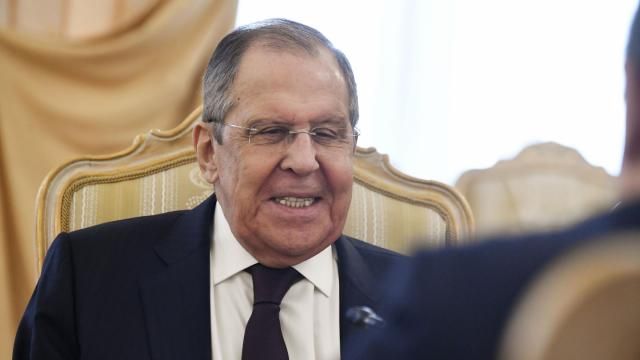 Russian Foreign Minister Sergey Lavrov attends a meeting with his Serbian counterpart Ivica Dacic in Moscow, Russia, Thursday, March 21, 2024. (Olga Maltseva /Pool Photo via AP) Russian Foreign Minister Sergey Lavrov attends a meeting with his Serbian counterpart Ivica Dacic in Moscow, Russia, Thursday, March 21, 2024. (Olga Maltseva /Pool Photo via AP)