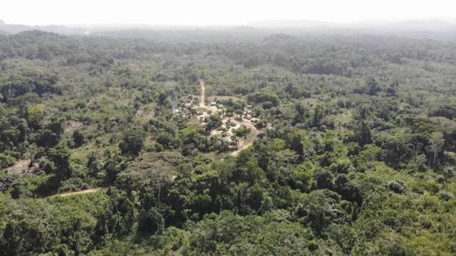 Yarkpa Town stands out in the surrounding rainforest in Rivercess County, Southeast Liberia, Wednesday, March 6, 2024. In the past year, the Liberian government has agreed to sell about 10% of the West African country's land — equivalent to 10,931 square kilometers (4,220 square miles) — to Dubai-based company Blue Carbon to preserve forests that might otherwise be logged and used for farming, the primary livelihood for many communities. (AP Photo/Derick Snyder) Yarkpa Town stands out in the surrounding rainforest in Rivercess County, Southeast Liberia, Wednesday, March 6, 2024. In the past year, the Liberian government has agreed to sell about 10% of the West African country's land — equivalent to 10,931 square kilometers (4,220 square miles) — to Dubai-based company Blue Carbon to preserve forests that might otherwise be logged and used for farming, the primary livelihood for many communities. (AP Photo/Derick Snyder)