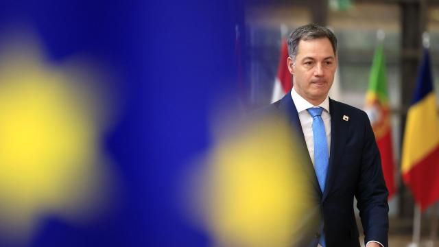 FILE - Belgium's Prime Minister Alexander De Croo arrives for an EU Summit in Brussels, on March 22, 2024. De Croo announced on Friday, April 12, 2024 an investigation into suspected Russian interference in Europe-wide elections in June, saying that his country's intelligence service has confirmed the existence of a network trying to undermine support for Ukraine. (AP Photo/Geert Vanden Wijngaert, File) FILE - Belgium's Prime Minister Alexander De Croo arrives for an EU Summit in Brussels, on March 22, 2024. De Croo announced on Friday, April 12, 2024 an investigation into suspected Russian interference in Europe-wide elections in June, saying that his country's intelligence service has confirmed the existence of a network trying to undermine support for Ukraine. (AP Photo/Geert Vanden Wijngaert, File)