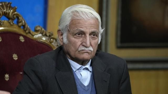 FILE - Farhatullah Babar, a veteran human rights activist and member of the Human Rights Commission of Pakistan, listens to a reporter during a news conference, in Islamabad, Pakistan, Monday, Jan. 1, 2024. Babar, an important ally of Pakistani Prime Minister Shehbaz Sharif, demanded the government lift a two-month-old ban on the social media platform X, saying it violates citizens' right to speech and expression. (AP Photo/Anjum Naveed, File) FILE - Farhatullah Babar, a veteran human rights activist and member of the Human Rights Commission of Pakistan, listens to a reporter during a news conference, in Islamabad, Pakistan, Monday, Jan. 1, 2024. Babar, an important ally of Pakistani Prime Minister Shehbaz Sharif, demanded the government lift a two-month-old ban on the social media platform X, saying it violates citizens' right to speech and expression. (AP Photo/Anjum Naveed, File)