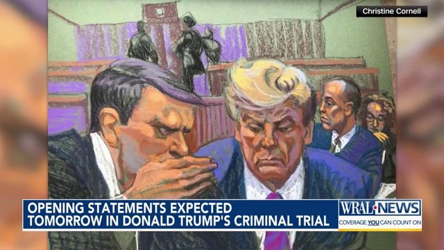Opening statements expected Monday in Donald Trump's criminal trial