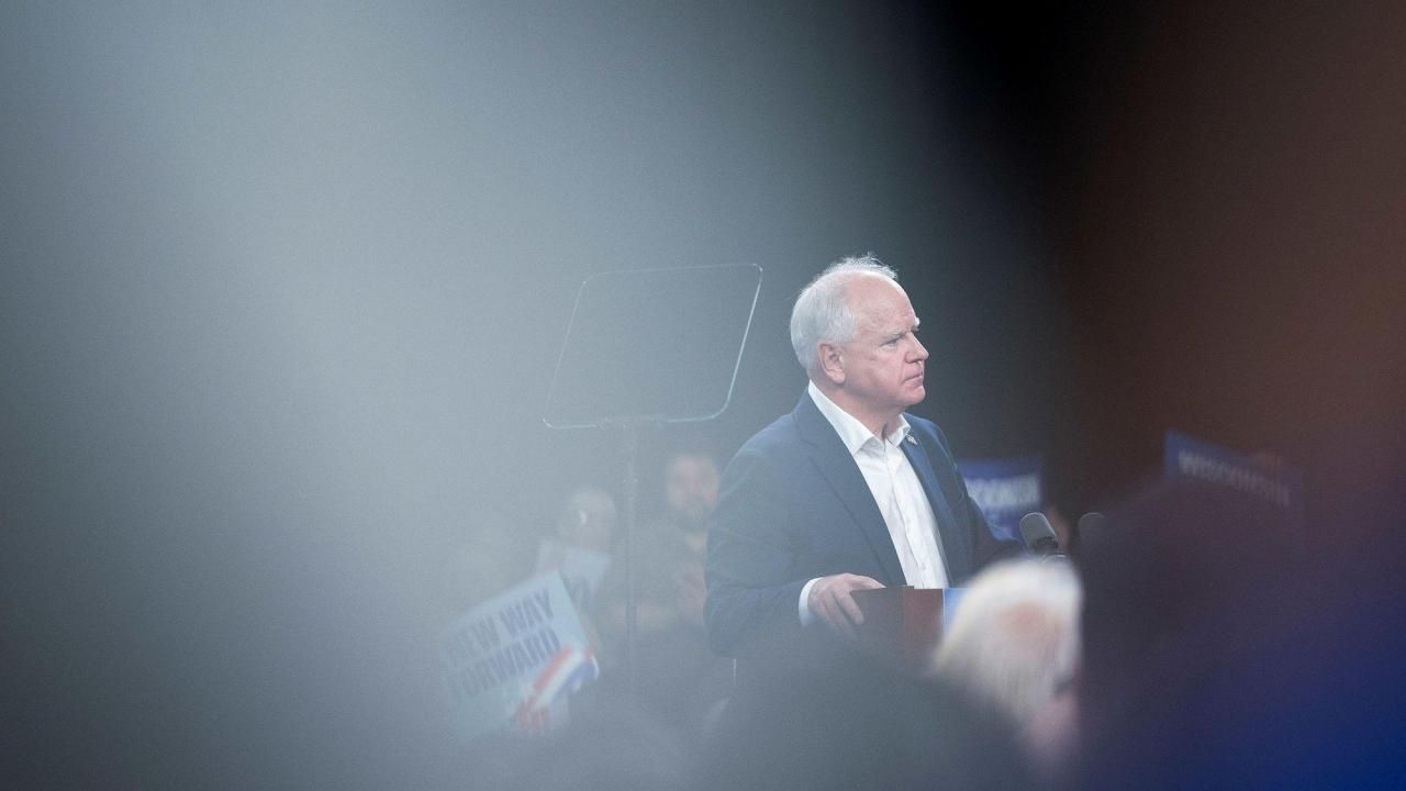 Heading into the vice presidential debate, Tim Walz is fighting nerves