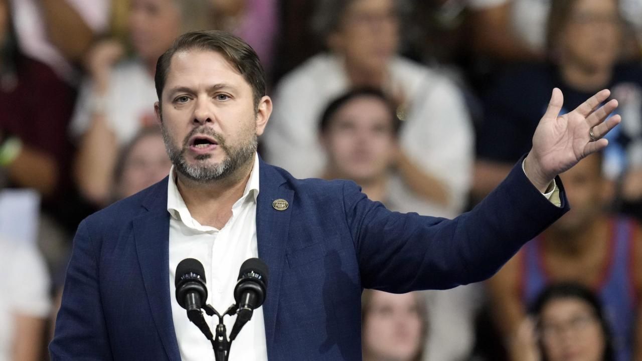 Democrat Ruben Gallego faces Republican Kari Lake in US Senate race in