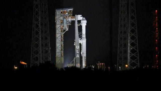 Boeing's Starliner capsule atop an Atlas V rocket is seen at Space Launch Complex 41 after the launch attempt was scrubbed at the Cape Canaveral Space Force Station, late Monday, May 6, 2024, in Cape Canaveral, Fla. (AP Photo/Terry Renna) Boeing's Starliner capsule atop an Atlas V rocket is seen at Space Launch Complex 41 after the launch attempt was scrubbed at the Cape Canaveral Space Force Station, late Monday, May 6, 2024, in Cape Canaveral, Fla. (AP Photo/Terry Renna)