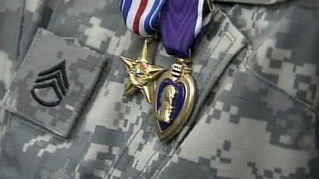 Ten soldiers honored for Afghan battle