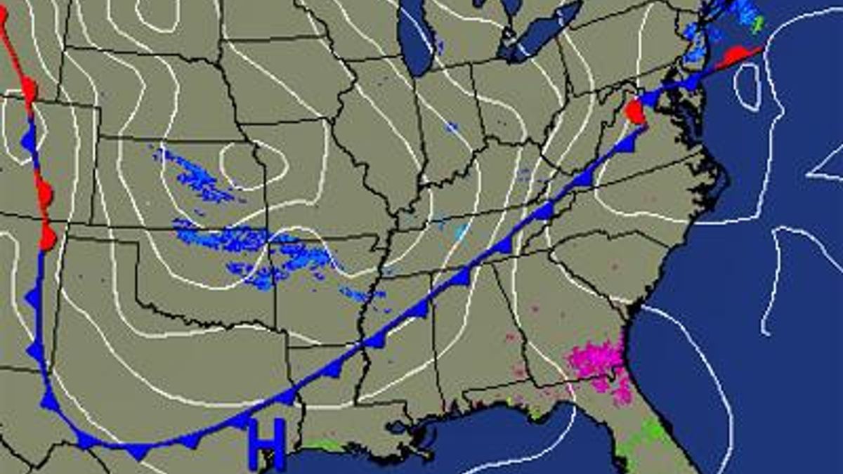 Cold front's a-coming