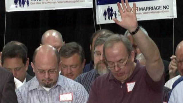 Supporters maintain marriage amendment doesn't discriminate