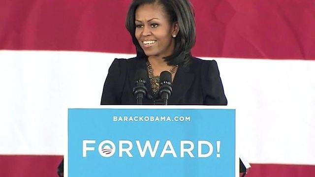 Michelle Obama urges voters to go to polls