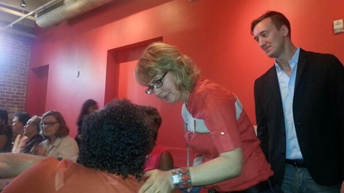 Gabby Giffords in Raleigh