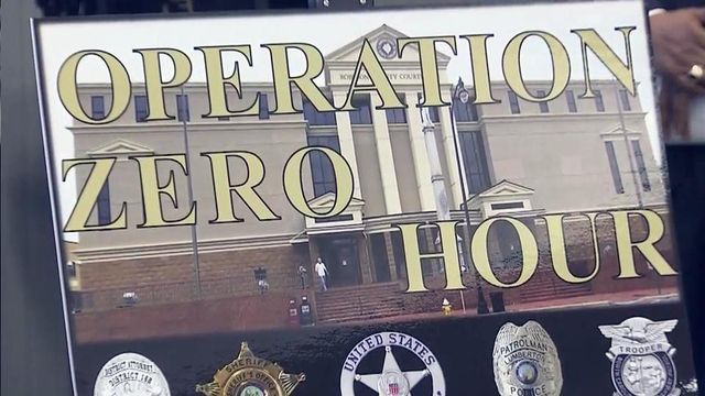 Operation Zero Hour rounds up suspected criminals in Robeson
