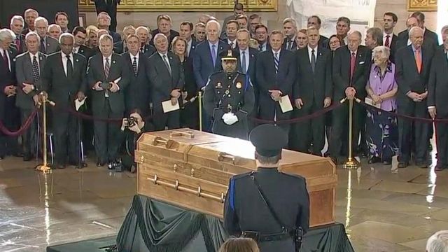 President Trump honors Billy Graham