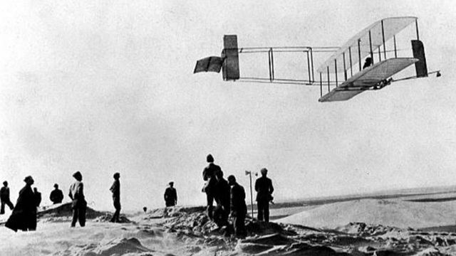 This day in history: The first airplane flies