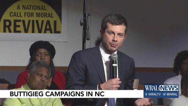 Buttigieg brings his campaign to NC