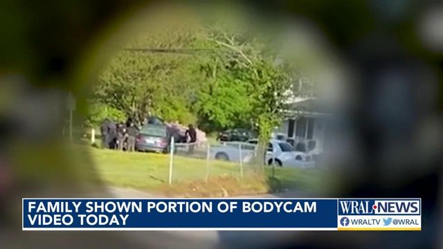 Andrew Brown Jr.'s family shown new portions of body camera video 