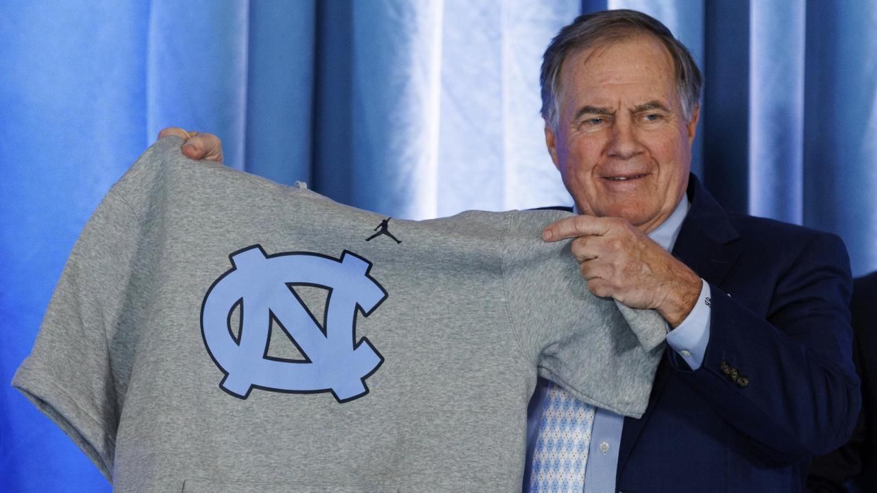 What UNC's $50M bet on Belichick says about its football future What UNC's $50M bet on Belichick says about its football future