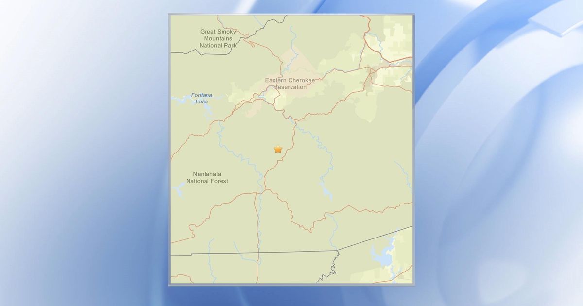 'Thought someone hit our house': Magnitude 2.7 earthquake reported in Western North Carolina