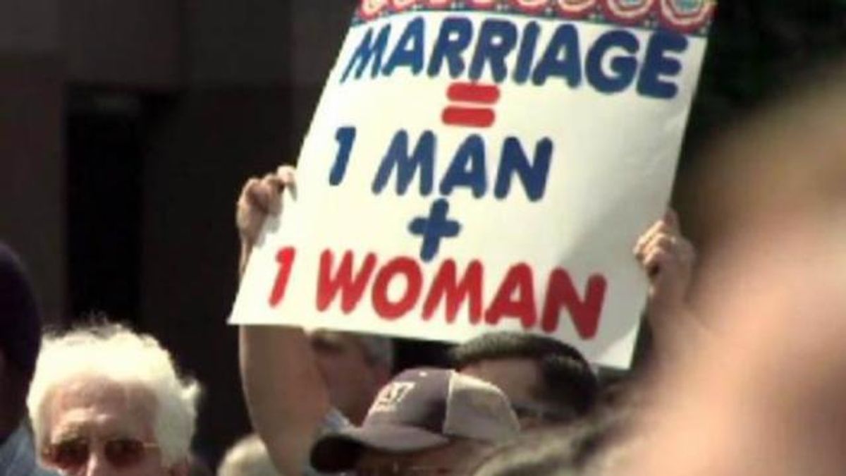 Gay marriage debate, same-sex marriage