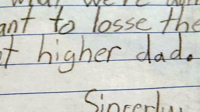 Lawmaker upset when daughter's class appeals for school funding
