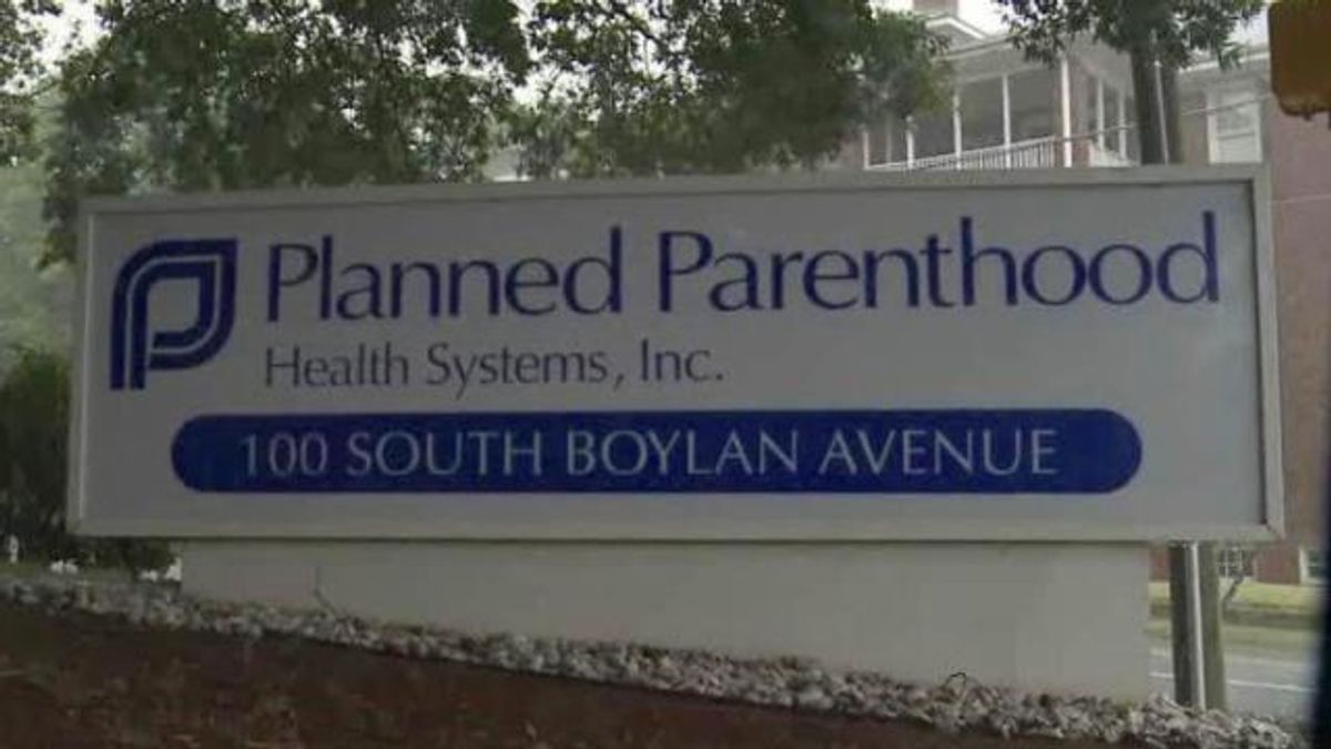 Planned Parenthood sign