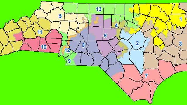 Proposed congressional map splits area counties