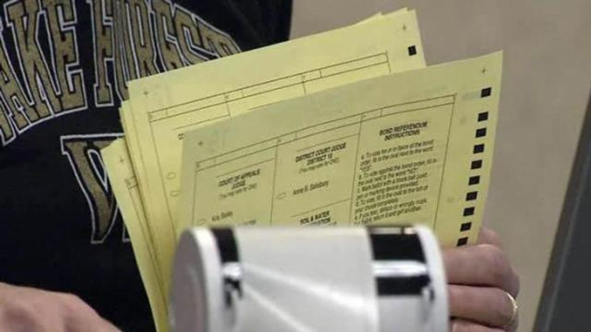 Ballots, poll worker, election worker