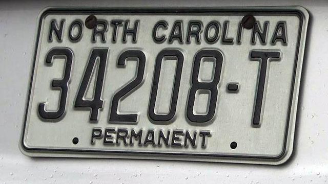 Private groups wrongly issued permanent license plates
