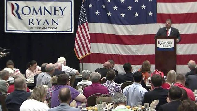 Christie fires up NC delegates in Tampa
