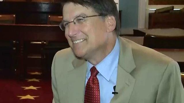 McCrory discusses transportation funding, unemployment system