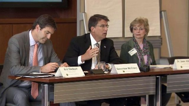 McCrory looks to teachers to devise 'long-term solutions'