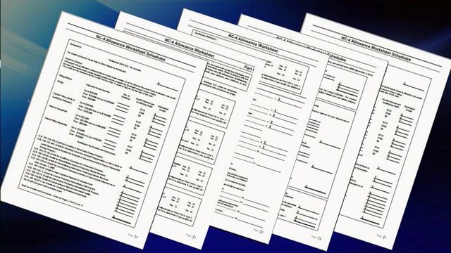 Tax reform means new tax form in NC