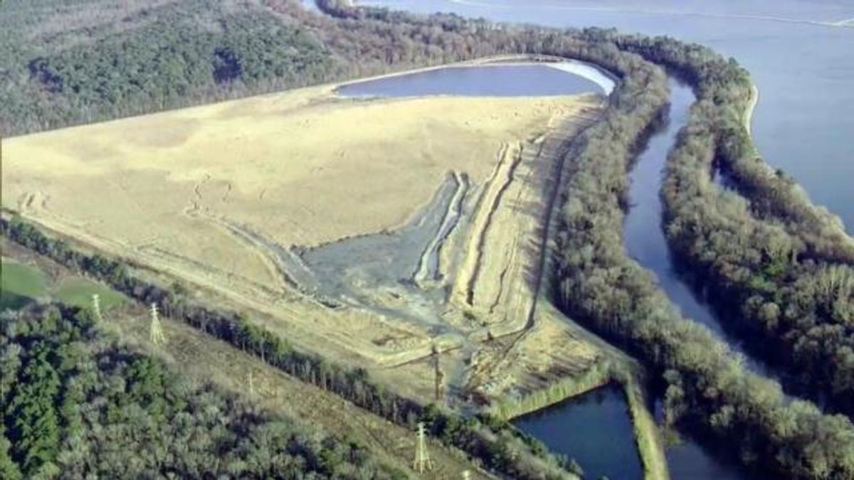 Goldsboro coal ash pond