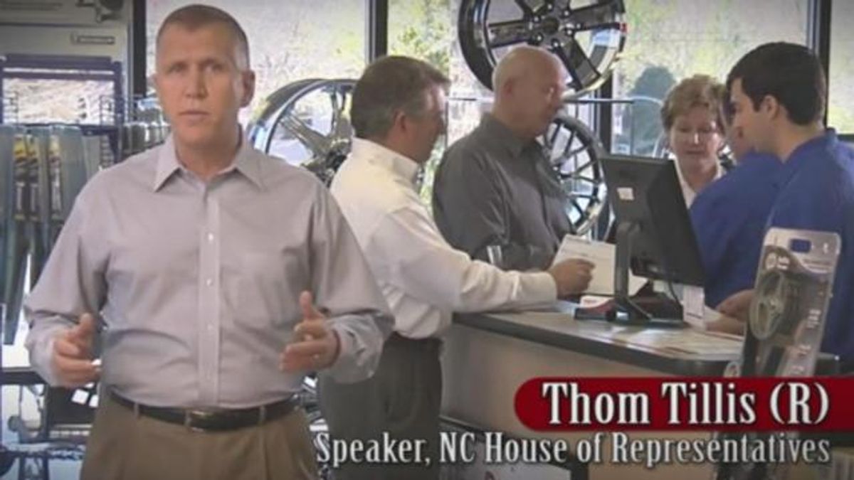 Speaker Tillis in House Legislative Partners ad