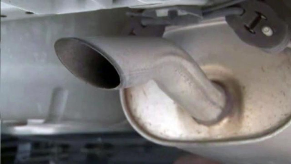 Exhaust pipe, tailpipe, car exhaust