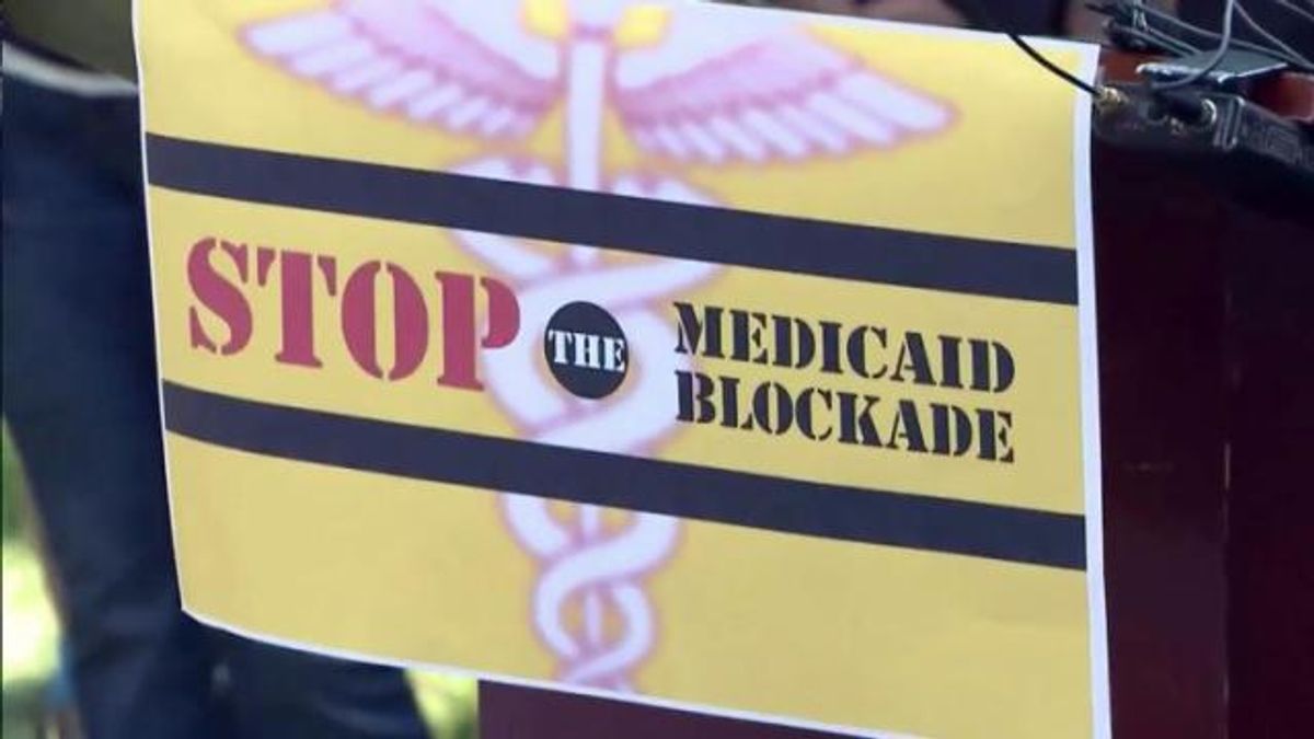 Medicaid expansion sign
