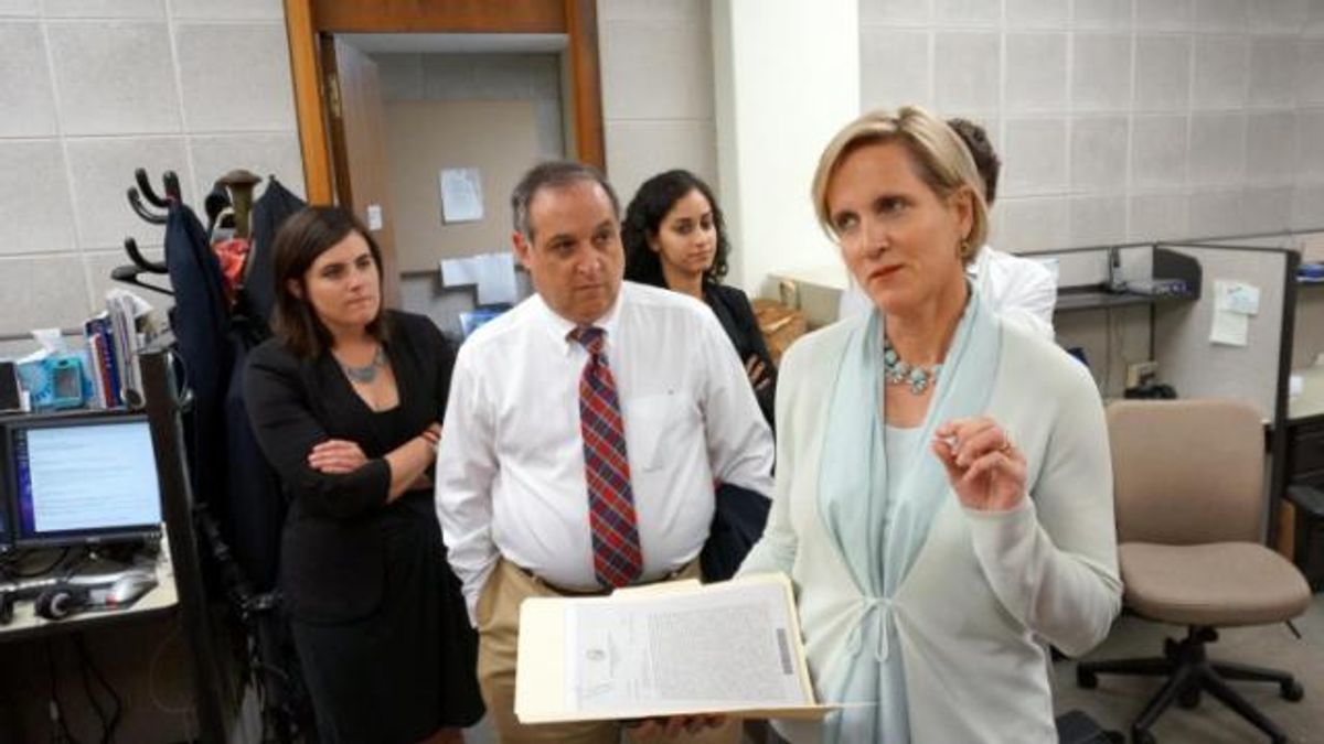 Rep. Ruth Samuelson speaks about coal ash