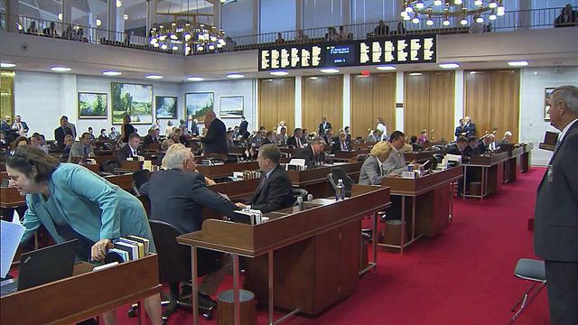 House passes budget; session left in limbo