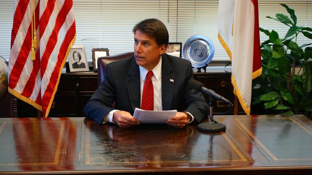 McCrory wants quick, focused action from lawmakers