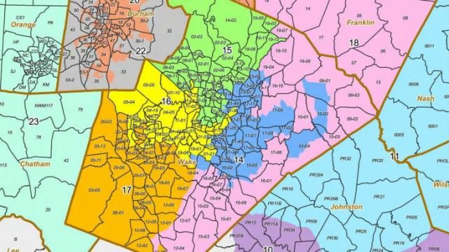 Wake County Senate Districts