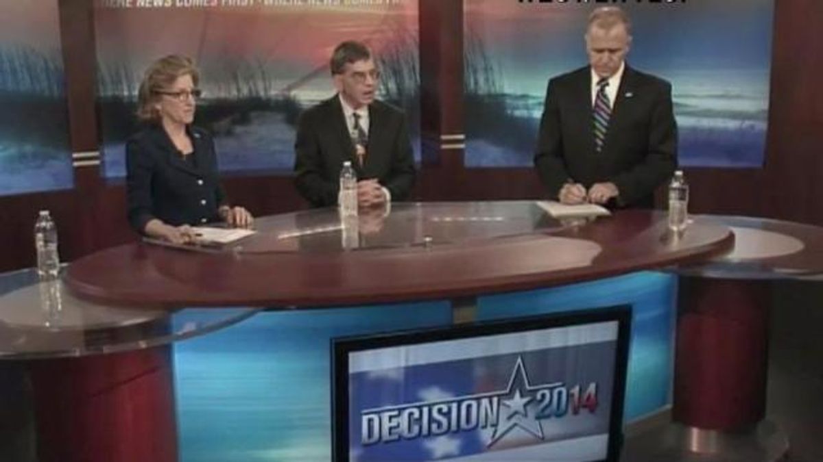 Three Senate candidates debate issues