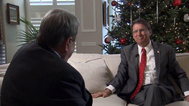 Full interview: McCrory discusses highs, lows of 2014