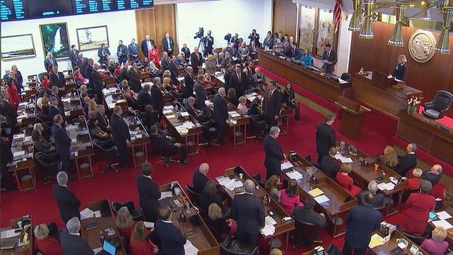 Icy weather gives way to warm legislative opening