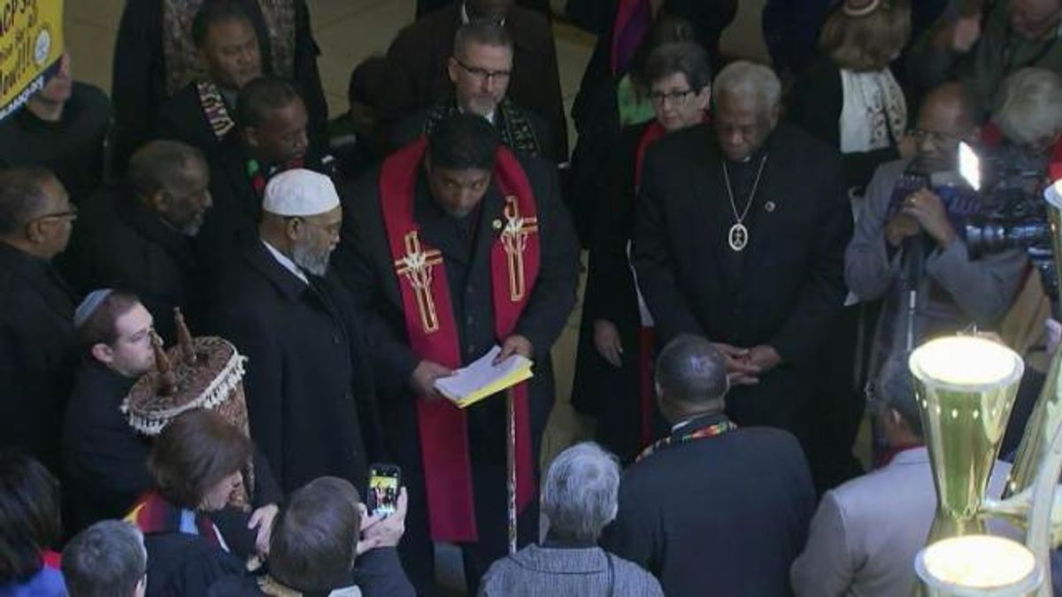 Legislative preach-in